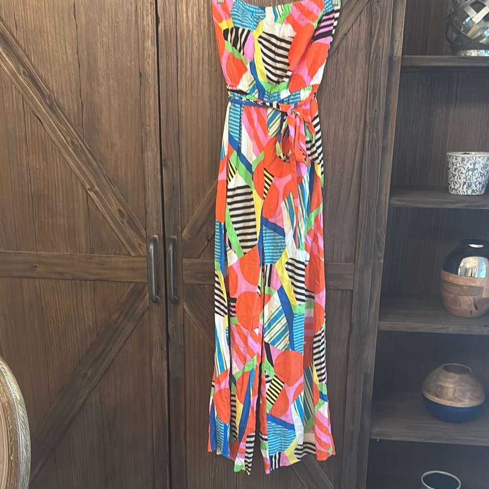 Colorful Geometric Jumpsuit